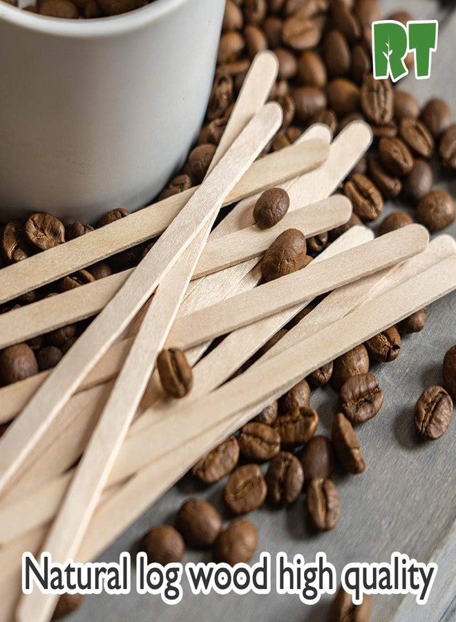 RINKLE TRENDZ RT－Wooden coffee stirrer natural birch can be used for tea hot drinks and cold drinks the stirrer sticks 5.5"inch 1000 sticks packaging - Image 3