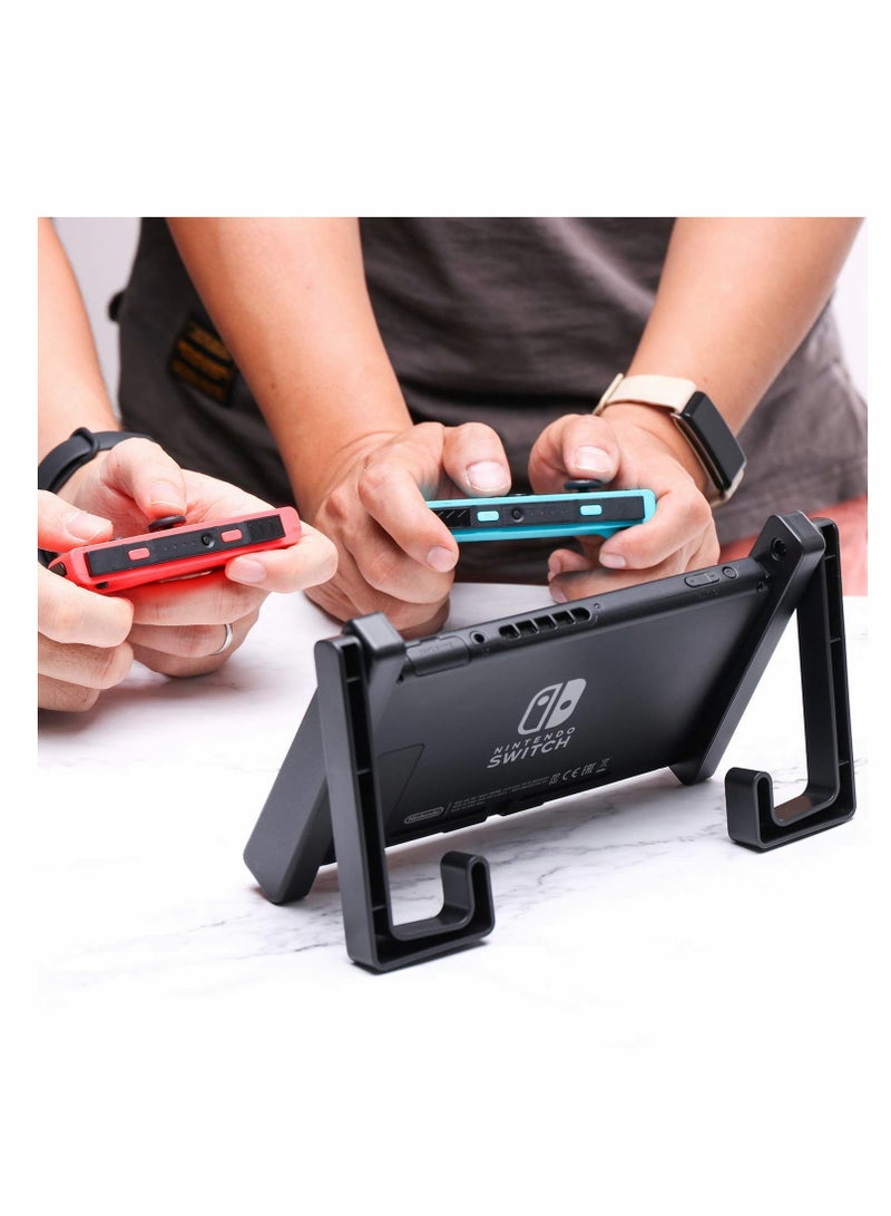 Stand for Nintendo Switch, Adjustable Simple Holder and Car Mount, Black - Image 4