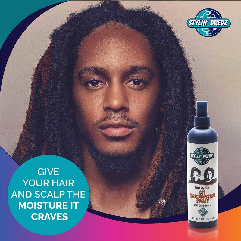 Stylin Dredz رذاذ ترطيب الشعر المجعد ورذاذ مرطب الضفائر - 350 مل - Image 5