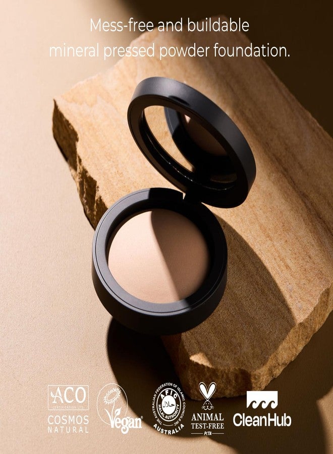 INIKA Organic Buildable Baked Mineral Foundation Compact Powder - Lightweight, Breathable Natural Base with Hydrating Squalane and Magnolia Bark Extract - Natural and Vegan Makeup, Nurture, 0.28 oz - Image 5