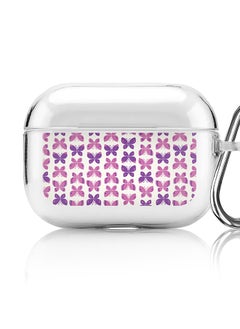 Stylizedd Classic Clear printed Case for Apple AirPods Pro 2nd Generation Thin Transparent Cover [Designed for Apple AirPods Pro 2nd Generation] - Sweet Butterfly  - Image 1