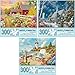 Bits and Pieces Value Set of 3 Large Piece Jigsaw Puzzles for Adults Awaken Guiding Lights Daydream by Alan Giana 300 or 500 Piece Puzzles 18 x 24 Each Premium RandomCut Fit - Image 2