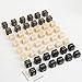 PUGED Color MTG Counter Dice Set Keyword Shield Life Counters with Dice Storage Bag for MTG TGG Table Games D6 48 Pcs - Image 4