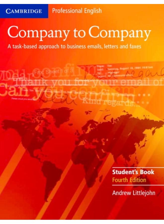Company to Company Student's Book 