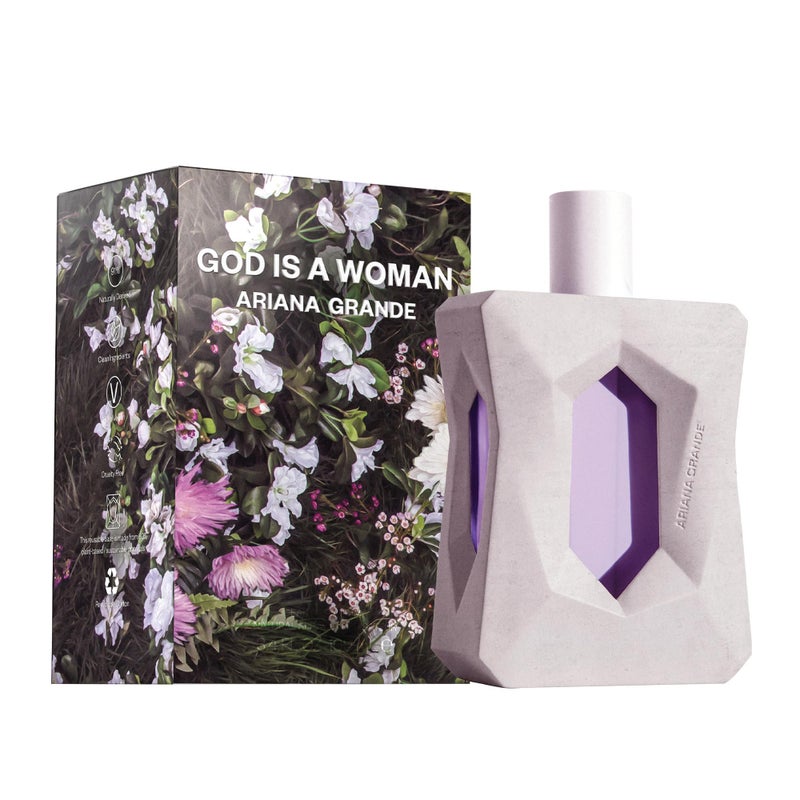 Ariana Grande God is a Woman Eau de Parfum â€“ Fruity Musk Fragrance for Women â€“ Women's Perfume with Notes of Orris, Pear, Vanilla & Cedarwood â€“ 3.4 Fl Oz - Image 2