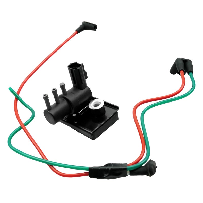 Turbo Emission Vacuum Harness Connection Line and Wastegate Boost Solenoid Fits for Ford F250 F350 F450 F550 Super Duty 19992003 73L Diesel Powerstroke Engines Replace F81Z6C673AA F81Z9E498DA