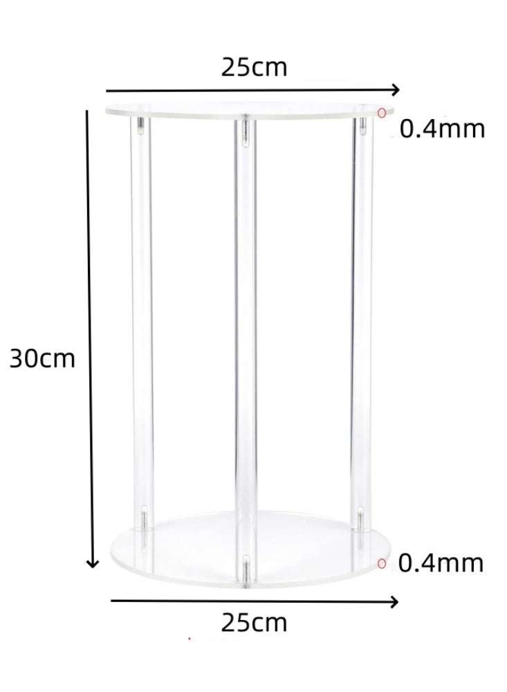 Cool Baby COOLBABY is a transparent flowerpot holder for indoor flowers and plants, acrylic flowerpot holder, and 9-inch large flowerpot holder. Capacity: 75 pounds (flowerpot, not included) - Image 2