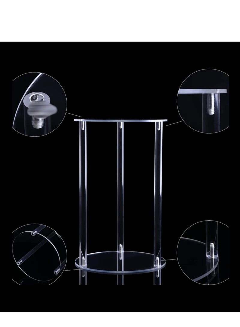 Cool Baby COOLBABY is a transparent flowerpot holder for indoor flowers and plants, acrylic flowerpot holder, and 9-inch large flowerpot holder. Capacity: 75 pounds (flowerpot, not included) - Image 3