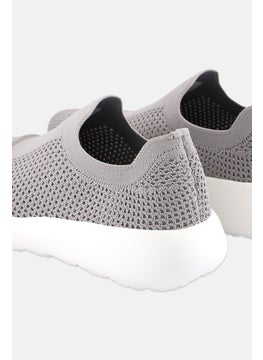 RBX Men Slip On Training Shoes, Grey  - Image 2