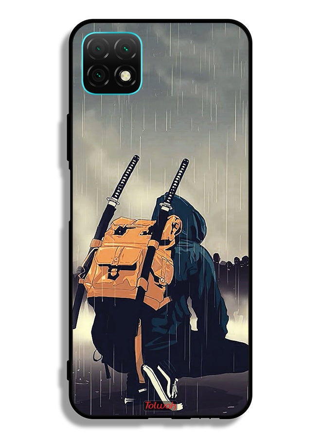 Tolwak Huawei nova Y60 Protective Case Cover Sword Samurai Digital Art - Image 2