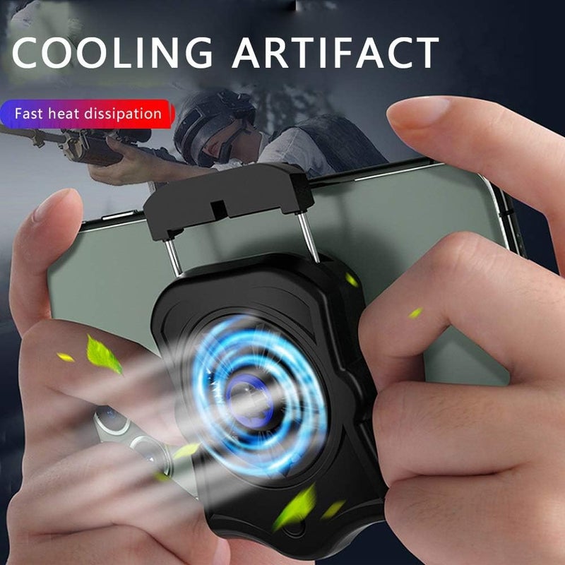 Mobile Phone Radiator Holder Cooling Pad Cooler for Mobile Handphone Fan Holder Gaming Phone Cooler Fan - Image 4