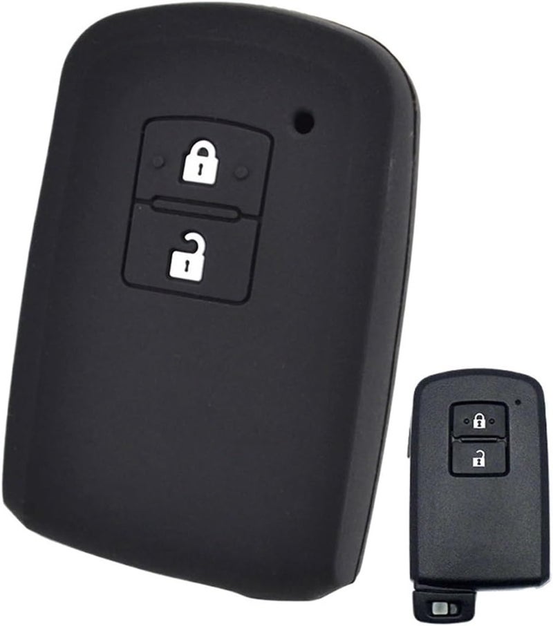 QASULER Silicone Key Case Cover for Toyota - Image 1