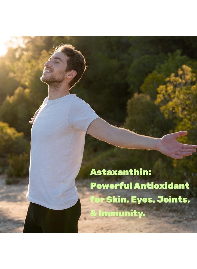DEAL SUPPLEMENT Astaxanthin 24mg Per Serving, 120 Softgels - Double Strength Microalgae - Natural Haematococcus Pluvialis Source - Antioxidant Supplements for Skin, Eyes, Joints, & Immune Support - Non-GMO - Image 4