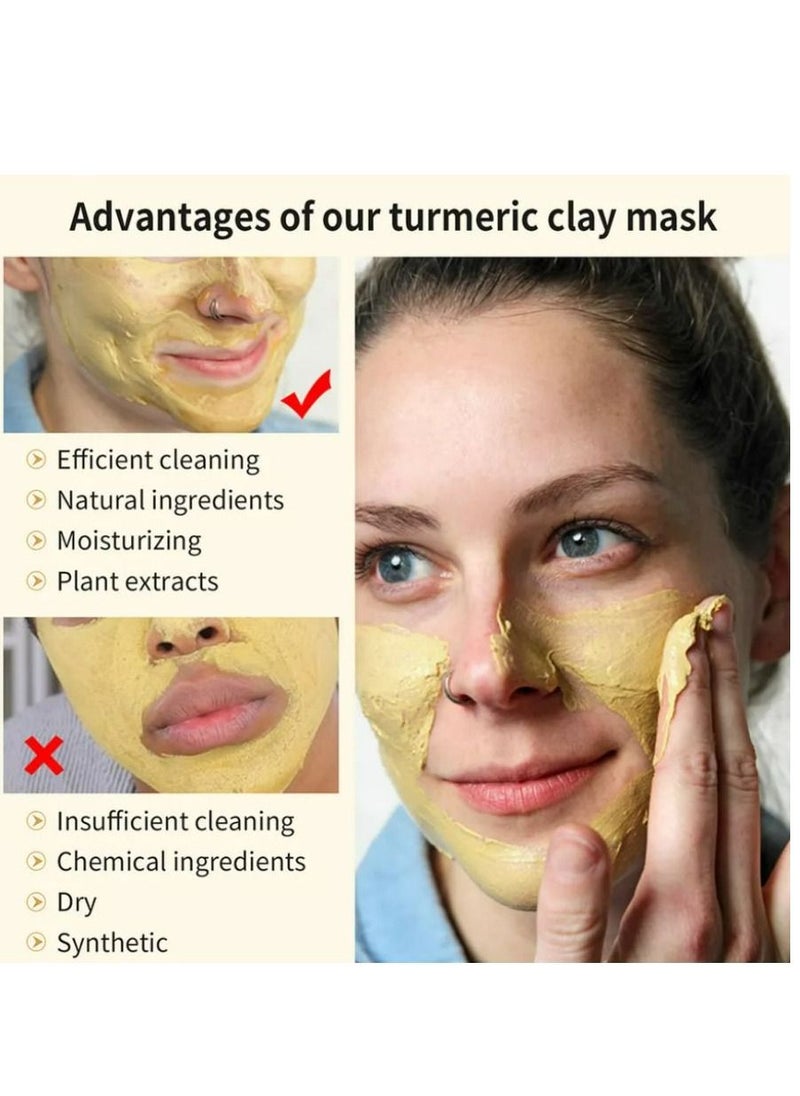 GUANJING - Guanjing Trumeric Clay Mask 120g - Image 1
