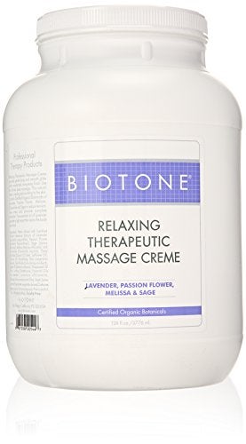 Biotone Relaxing Therapeutic Massage Cream, 1 Gallon (128 Ounce) - Image 1