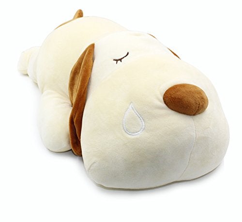 Vintoys Very Soft Dog Big Hugging Pillow Plush Puppy Stuffed Animals Brown 235 - Image 5