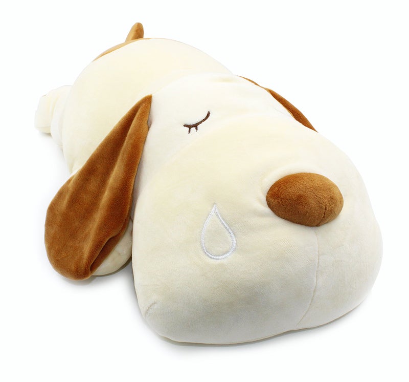 Vintoys Very Soft Dog Big Hugging Pillow Plush Puppy Stuffed Animals Brown 235 - Image 3