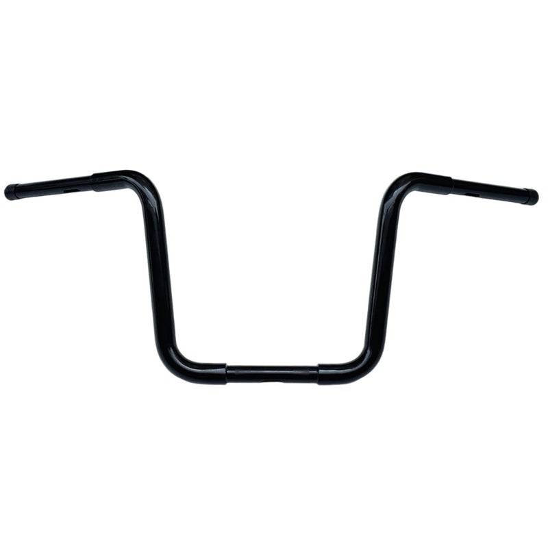 AIRCMT 114 125 Inches Tube Fat Ape Hangers Handlebar 14 Inches Rise For Harley Softail FLST FXST Sportster XL 883 1200 Dyna Fat Boy Heritage Road KingGloss Black