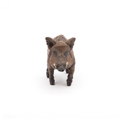 Papo - Wild Boar - Realistic Plastic Figurine - 3 Years Old - Wildlife - Hand Painted - Ultra-Realistic Details - Durable and Educational - Children's Toy - Gift Idea - Wildlife Figurine - Image 4