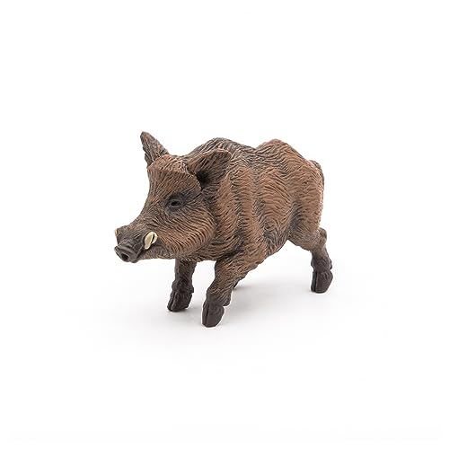 Papo - Wild Boar - Realistic Plastic Figurine - 3 Years Old - Wildlife - Hand Painted - Ultra-Realistic Details - Durable and Educational - Children's Toy - Gift Idea - Wildlife Figurine - Image 5