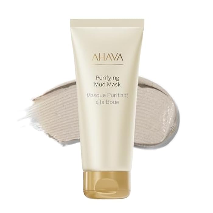 AHAVA Dead Sea Mineral Mud Mask, 0.68 Fl. Oz - Deeply Detoxifies, Hydrates and Soothes Skin