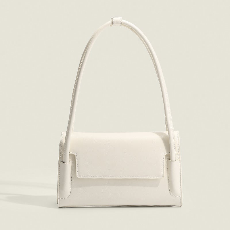 Women'S Bag Light Luxury High-End Solid Color Underarm Bag Crossbody Bag All-Match Style Small Square Bag Instagram Style Shoulder Bag - Image 1