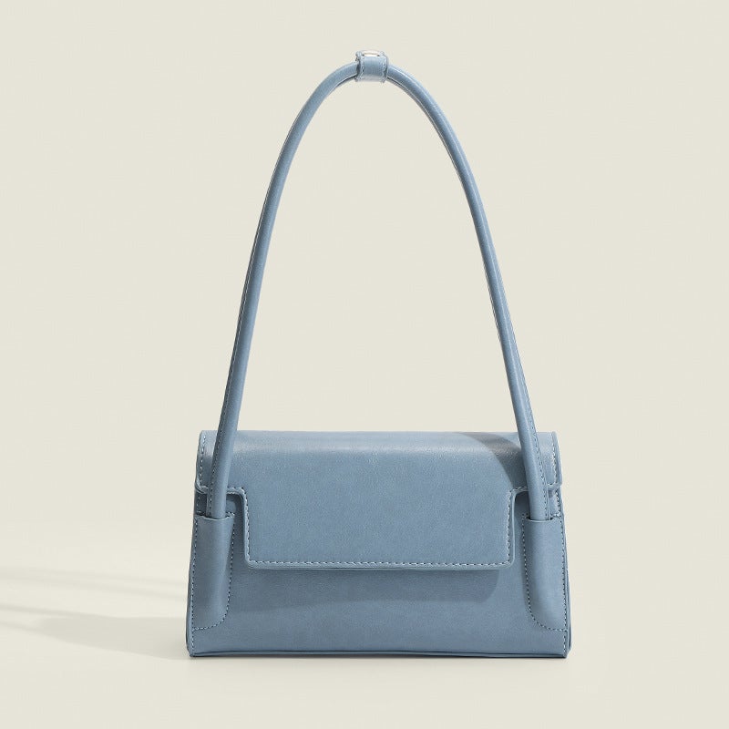 Women'S Bag Light Luxury High-End Solid Color Underarm Bag Crossbody Bag All-Match Style Small Square Bag Instagram Style Shoulder Bag - Image 2