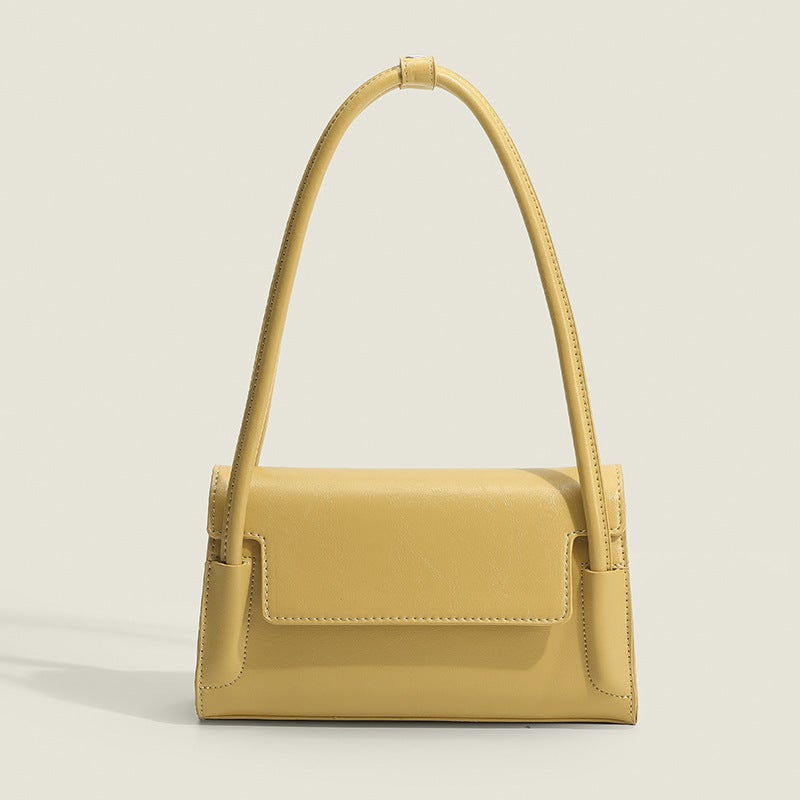 Women'S Bag Light Luxury High-End Solid Color Underarm Bag Crossbody Bag All-Match Style Small Square Bag Instagram Style Shoulder Bag - Image 3