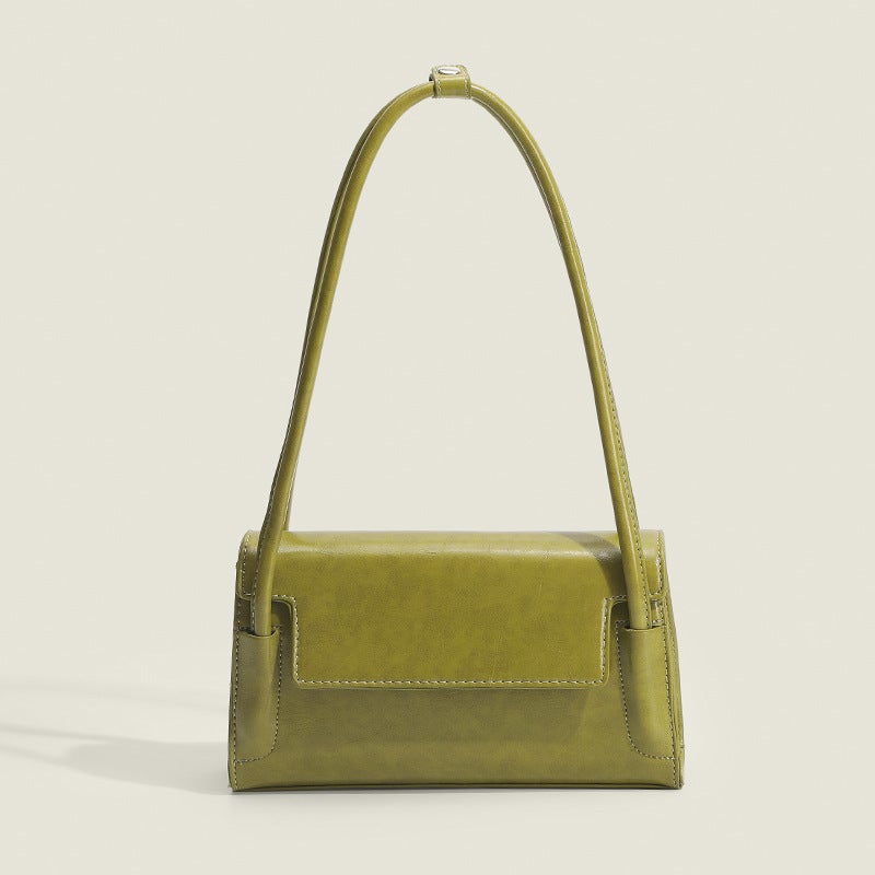 Women'S Bag Light Luxury High-End Solid Color Underarm Bag Crossbody Bag All-Match Style Small Square Bag Instagram Style Shoulder Bag - Image 4