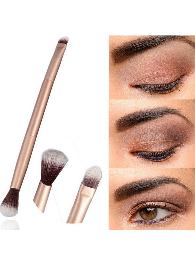 Gugzy Synthetic Hair Bristle Makeup Brush Beige Light Coffee - Image 3