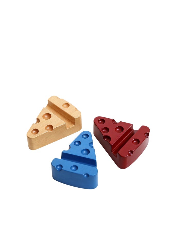 Creative Cheese-Shaped Bottle Opener Fridge Magnet Phone Stand - Image 4