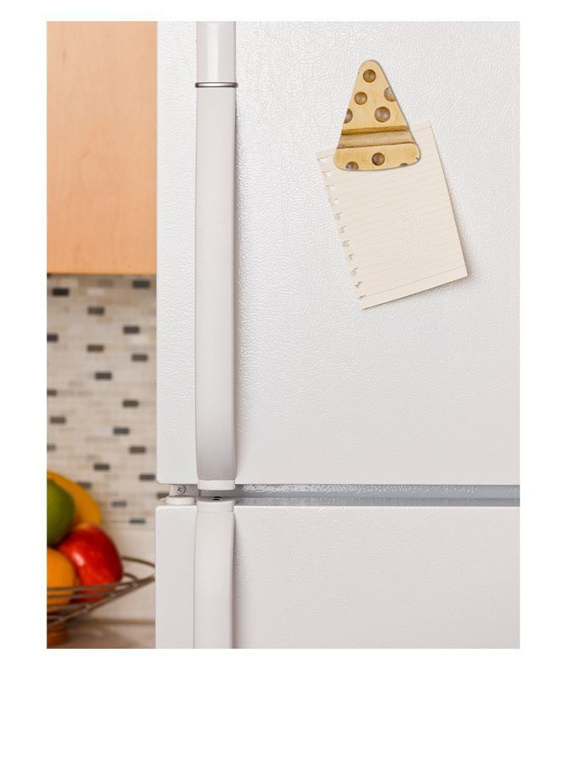 Creative Cheese-Shaped Bottle Opener Fridge Magnet Phone Stand - Image 2