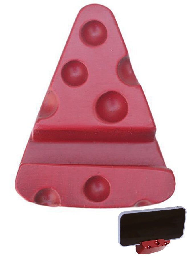 Creative Cheese-Shaped Bottle Opener Fridge Magnet Phone Stand - Image 1