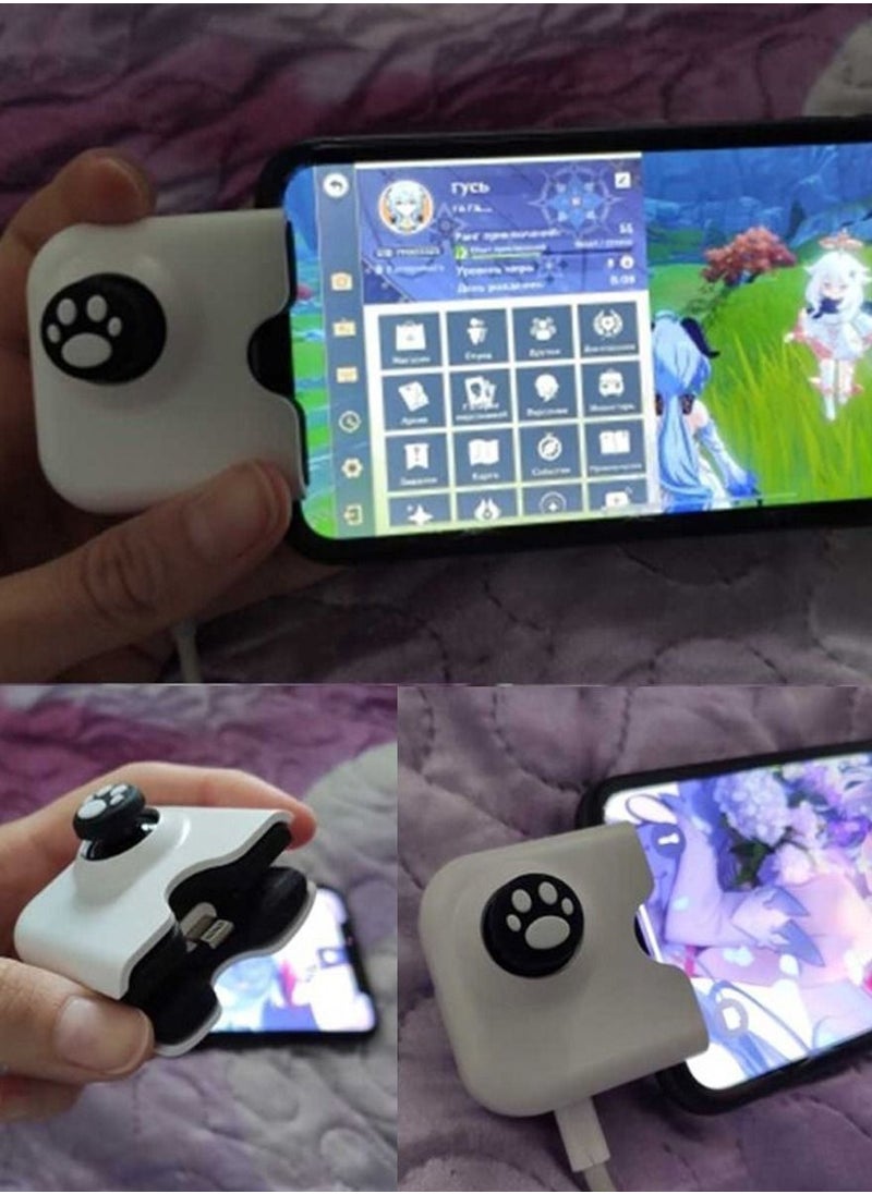 Generic - Game Controller Joystick and Gamepad with Charging Port for iPhone iPad Gaming Play While Charging Device Gives Best Gaming Experience Gives Real Feel and Awesome Control by Enhancing Your Power - Image 1