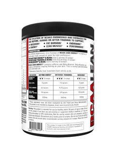 Evlution EVL BCAA Lean Energy Powder - Pre Workout Green Tea Fat Burner Support with BCAAs Amino Acids and Clean Energizers - BCAA Powder Post Workout Recovery Drink for Lean Muscle Recovery - Fruit Punch  - Image 3