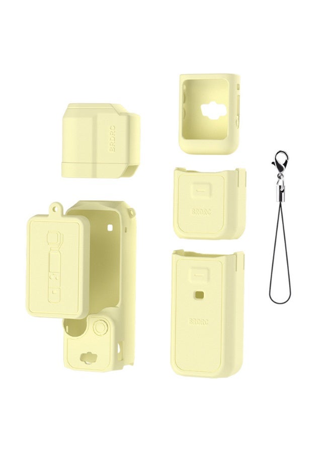 BRDRC Is Suitable For DJI OSMO POCKET3 Body Silicone Case Lens Protection Cover Display Shading Accessories - Image 1