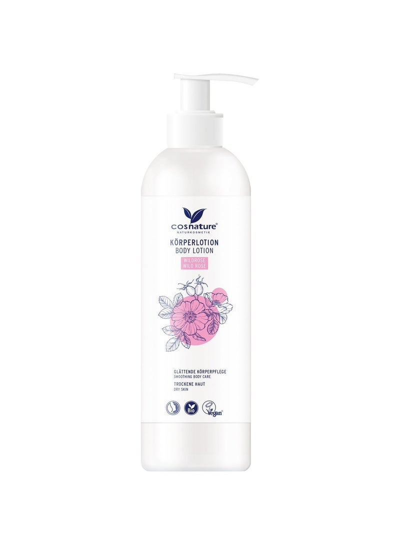cosnature Body Lotion – Wild Rose | 250 ml | Made in Germany - Image 1