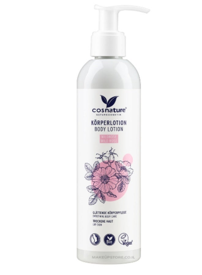cosnature Body Lotion – Wild Rose | 250 ml | Made in Germany - Image 2