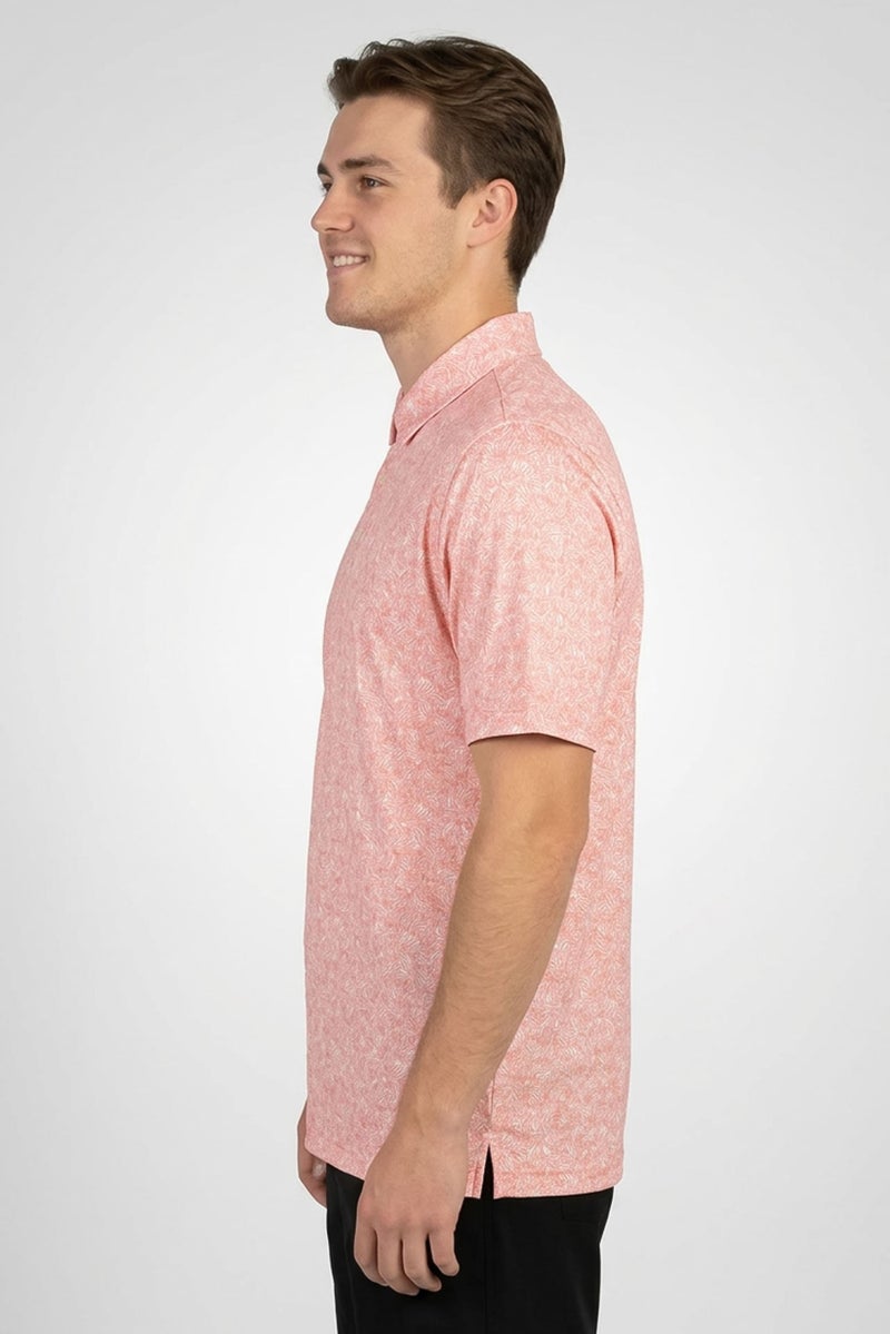 Greg Norman Men Sportswear Fit Short Sleeves Training Polo Shirt, Multicolor - Image 3