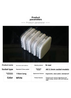 Generic Headphones For Apple 15 Huawei TYPE-C Mobile Phone Wire Control With Wheat Universal Wired Headphones Manufacturers Wholesale-Color: 7 Generation Cracked Version (plug And Play)  - Image 4
