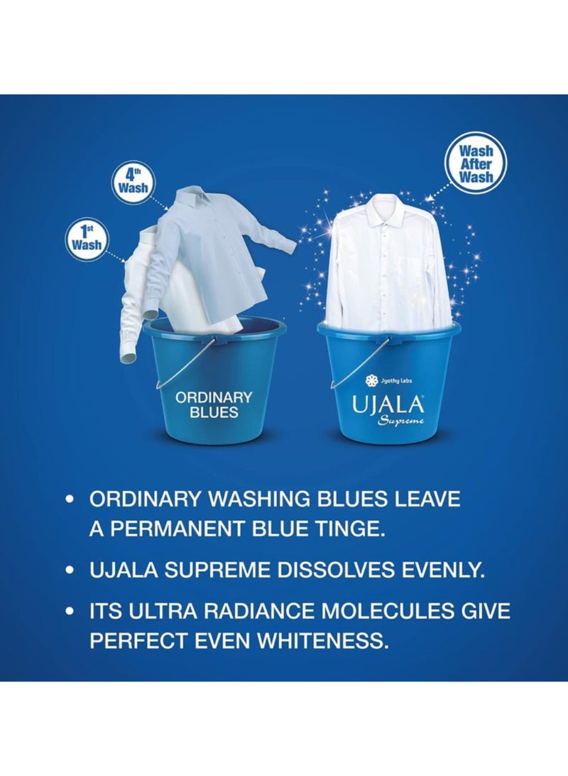 Ujala Supreme Liquid Fabric Whitener 75ml (3 Bottle) - Image 5