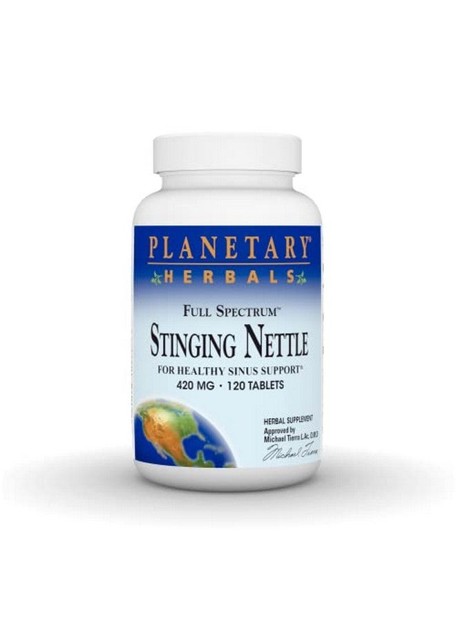 PLANETARY HERBALS Freezedried Stinging Nettles 420Mg 120 Tablets - Image 1