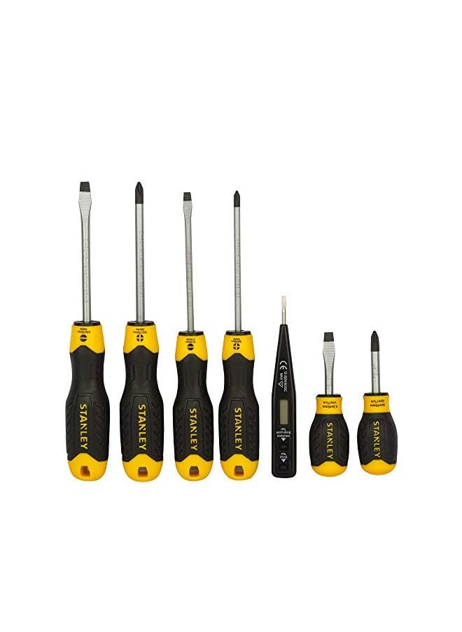 Stanley - 6 Pcs Cushion Grip Screwdriver Set - Image 1