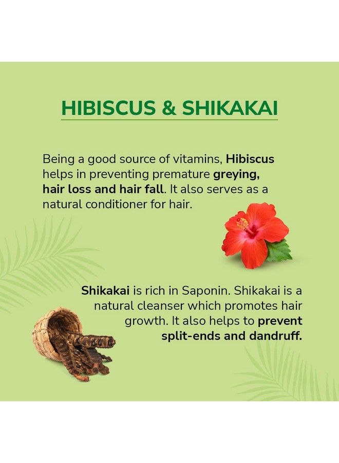 Nyle Naturals Damage Repair Anti Hairfall Shampoo With Shikakai And Hibiscus Gentle And Soft Shampoo Ph Balanced And Paraben Free1L - Image 4