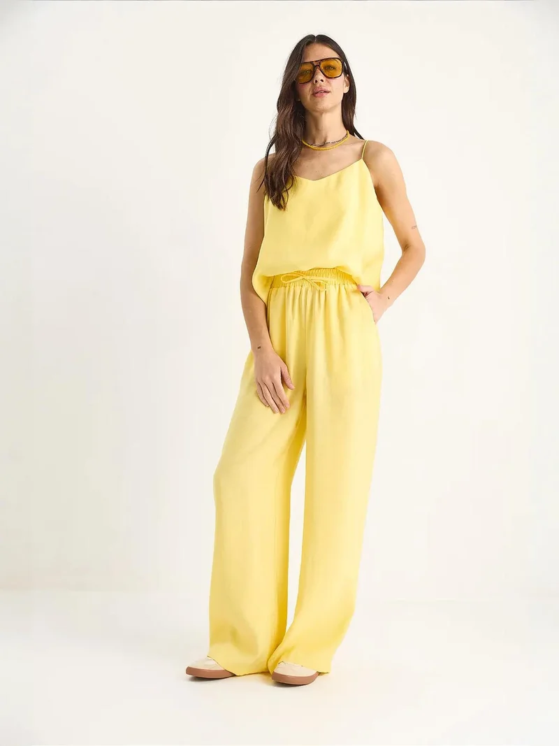 Others - invalid brand LUCCI V-Neck Long Sleeve Two-Piece Coord Set