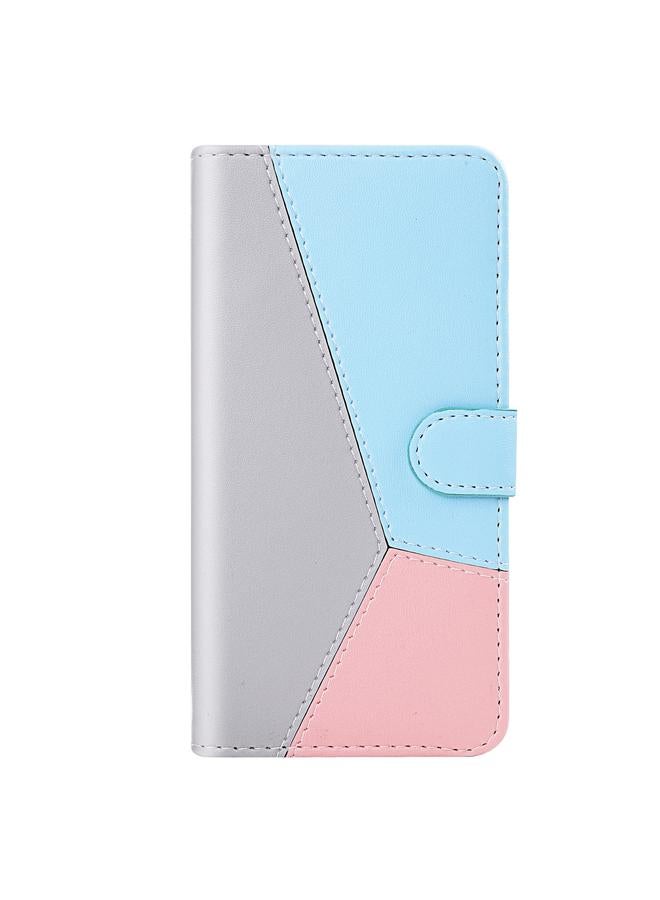 S-TOP Case For Samsung Galaxy A54 5G Tricolor Stitching Flip Leather Phone Case - Image 2