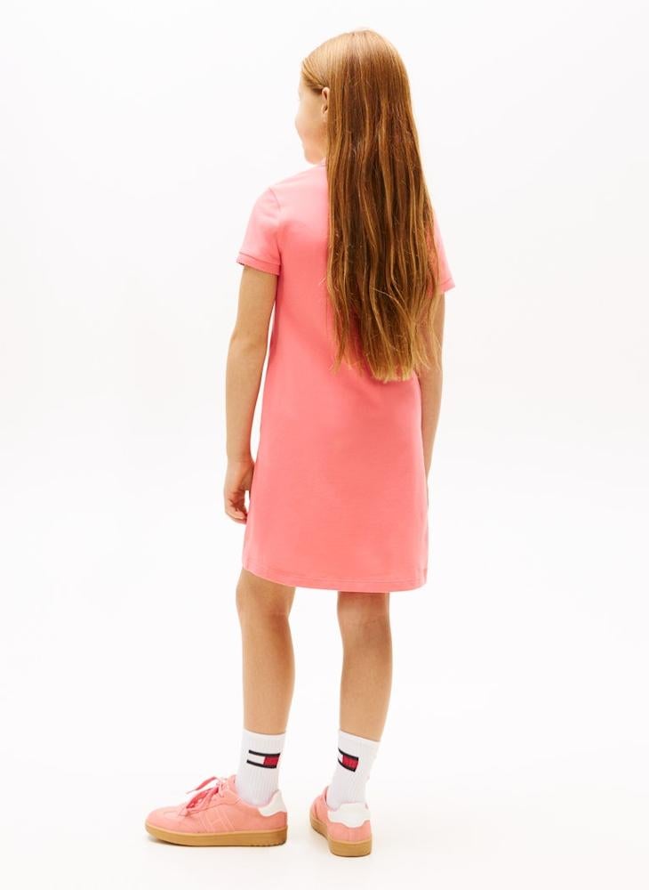 TOMMY HILFIGER Essential Pique Short Sleeve Polo Dress - Image 2