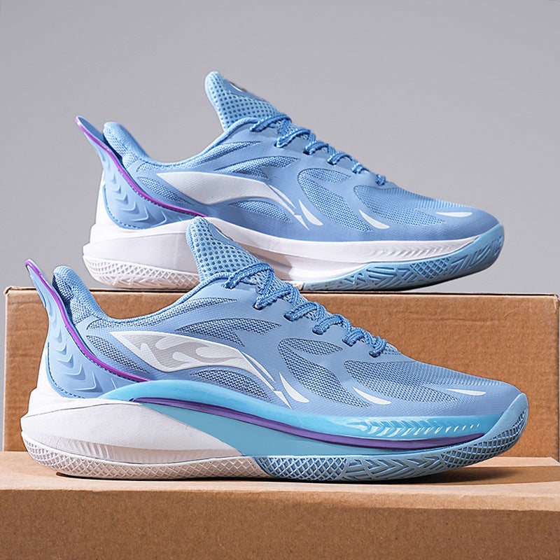 Sonic 12 Basketball Shoes Men'S Great White Shark Children'S Boys Big Children'S Sneakers Primary School Students Teenagers Professional Actual Combat Men'S Shoes - Image 3