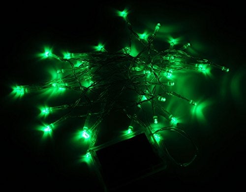 Karlling Battery Operated Green 40 LED Fairy Light String Wedding Party Xmas Christmas Decorations(Green) - Image 3