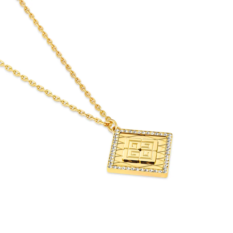 غاي لاروش Eva Big Gold Necklace for Women